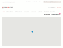 Tablet Screenshot of doorsplusfloors.ie